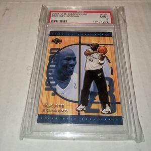 Michael Jordan #121 psa graded 9 washing